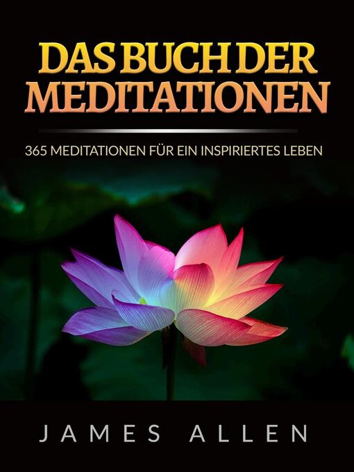 Title details for Das Buch der Meditationen (Übersetzt) by James Allen - Available